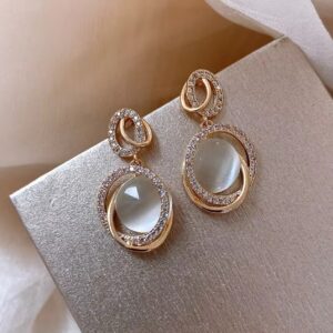 Moonlight stone earrings