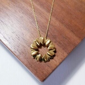 Little hearts Antitarnish necklace best friendship/ Valentine's Day gift