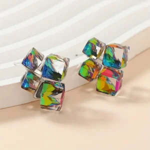 Colour changing cube Korean stud on high demand