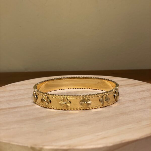 18k gold plated on 316L Stainless steel Royal full gold - Image 2