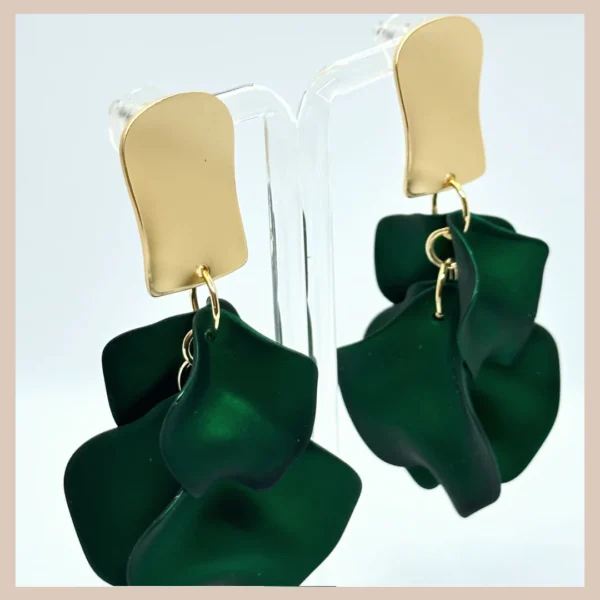 LongLasting luxurious acrylic alloy drop earring - Image 2