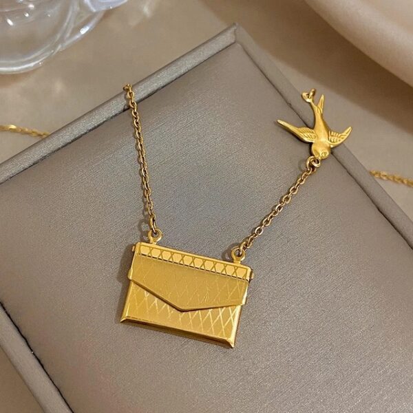 18K Gold Antitarnish necklace(without message card) - Image 2