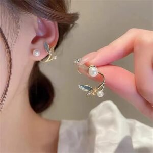 Mermaid earring front come back design