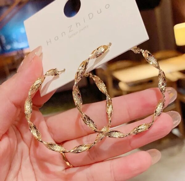 Sparkle hoops fashion jewel - Image 3