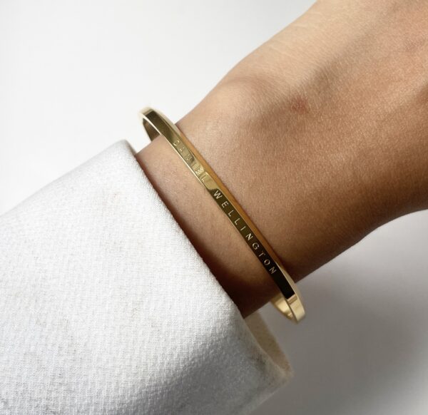 18K gold plated on 316L stainless steel Daniel Wellington replica Kada