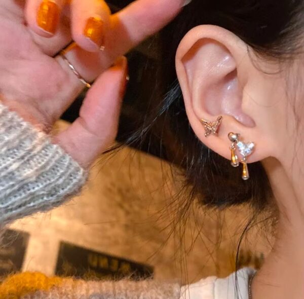 3 pairs korean Ultra mini studs - Image 2