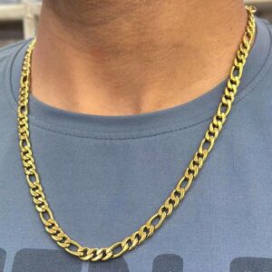 Men’s AntiTarnish stainless steel link Chains 22'inch