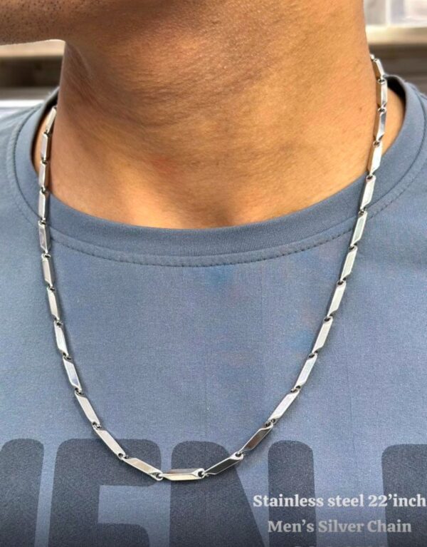 Men’s AntiTarnish stainless steel Chain 22'inch