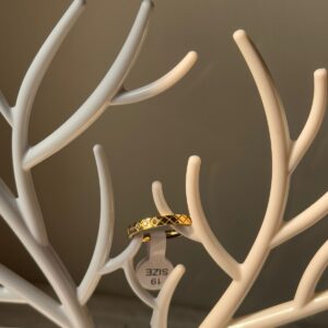 18k gold plated on stainless steel minimal ring waterproof(1)