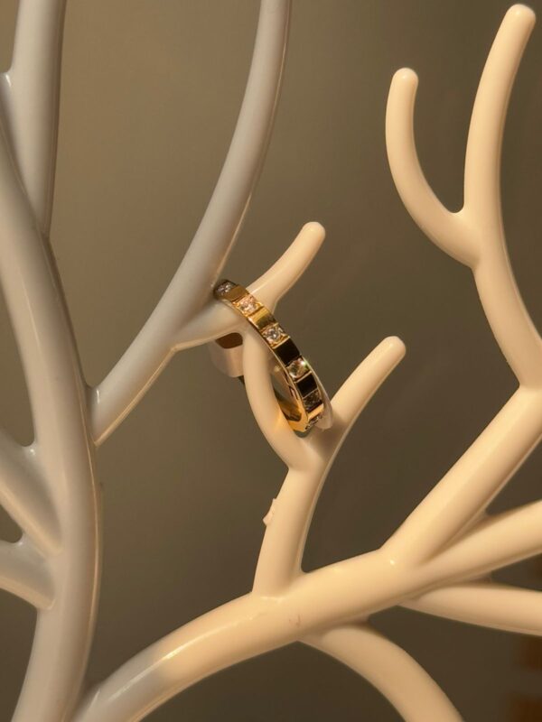 18k gold plated on stainless steel minimal ring waterproof(5)