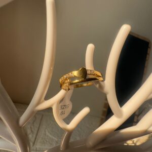 18k gold plated on stainless steel minimal ring waterproof(6)