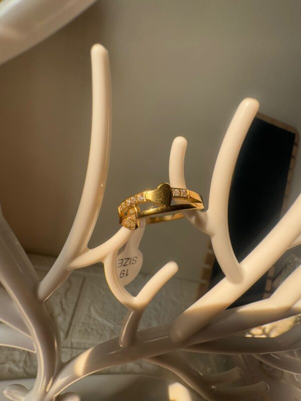 18k gold plated on stainless steel minimal ring waterproof(6)