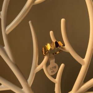 18k gold plated on stainless steel minimal ring waterproof(7)
