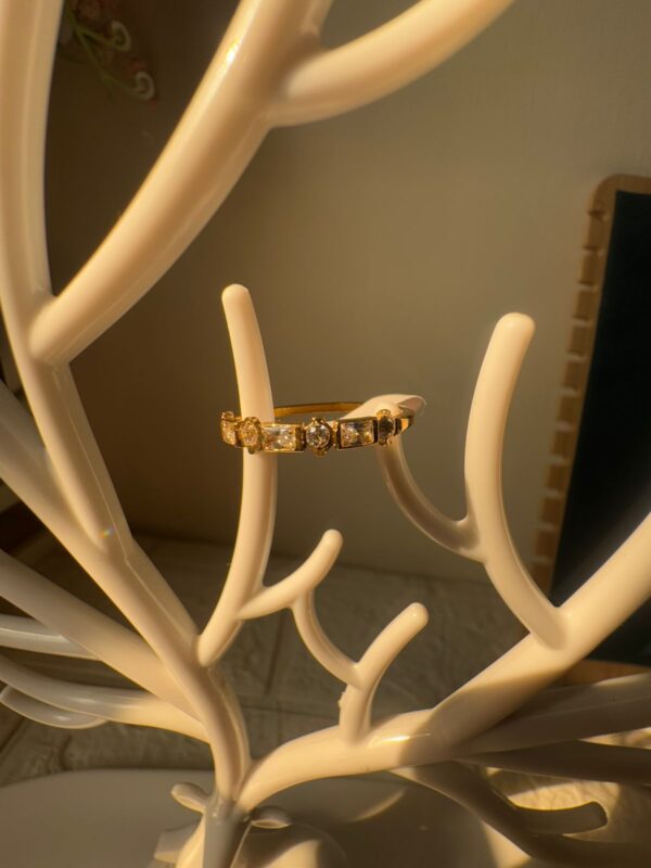 18k gold plated on stainless steel minimal ring waterproof(12)