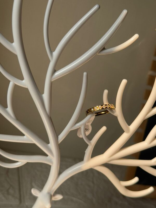 18k gold plated on stainless steel minimal ring waterproof(1) - Image 3