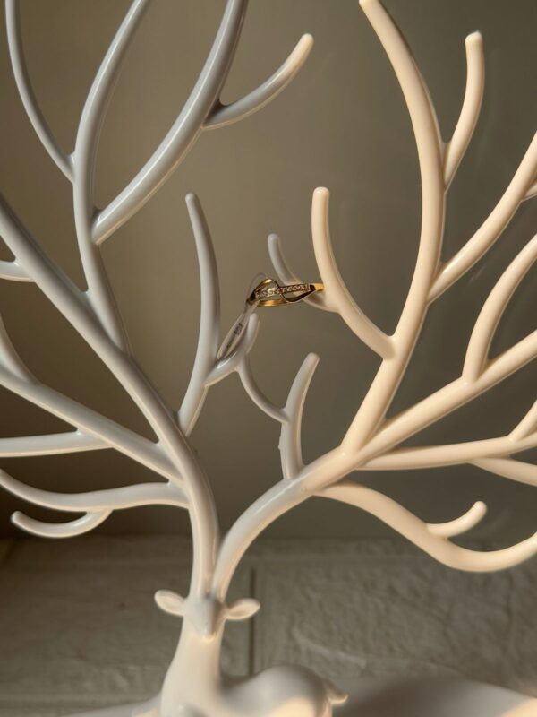 18k gold plated on stainless steel minimal ring waterproof(14) - Image 3