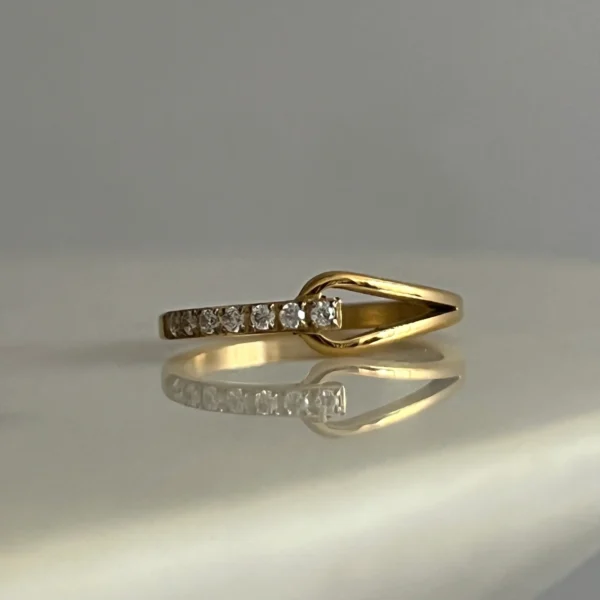 18k gold plated on stainless steel minimal ring waterproof(11)