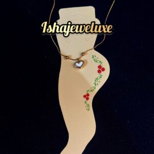 Anti Tarnish Titanium steel 18k gold plated Anklet 5
