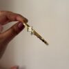 Butterfly minimal 18k gold plated on Stainless Steel anti tarnish bracelet - Image 2
