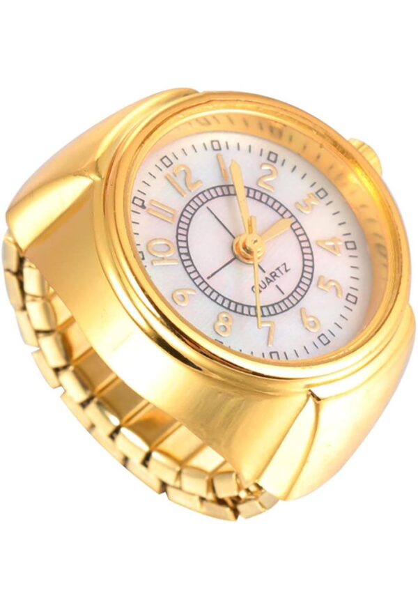 Antitarnish White ring watch stretchable - Image 6