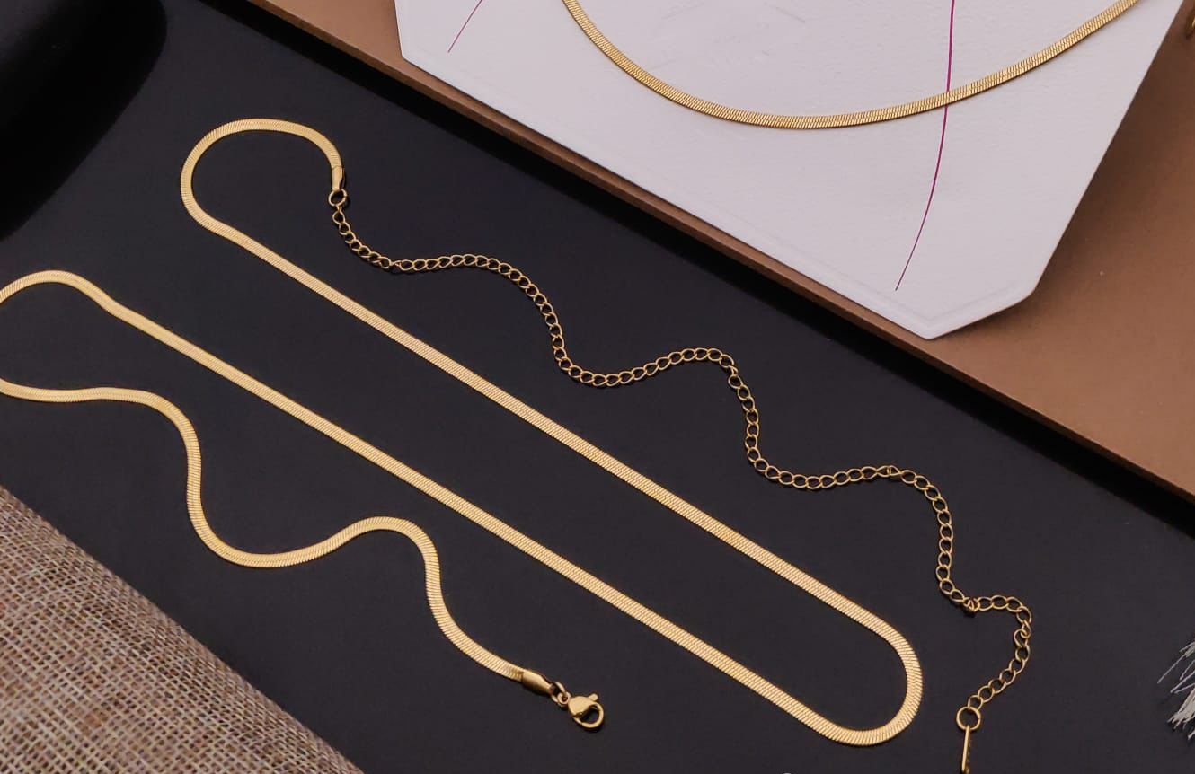 Waist/ Hip chain 18k gold plated on Stainless Steel Antitarnish (model 2)