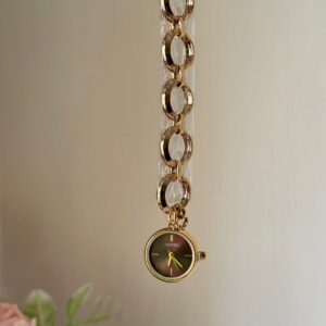 CHANEL model famous edition Stainless Steel Antitarnish GOLDEN watch (Model 2)