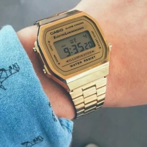 Vintage model famous edition Casio Stainless Steel Antitarnish Unisex watch( 1 count)