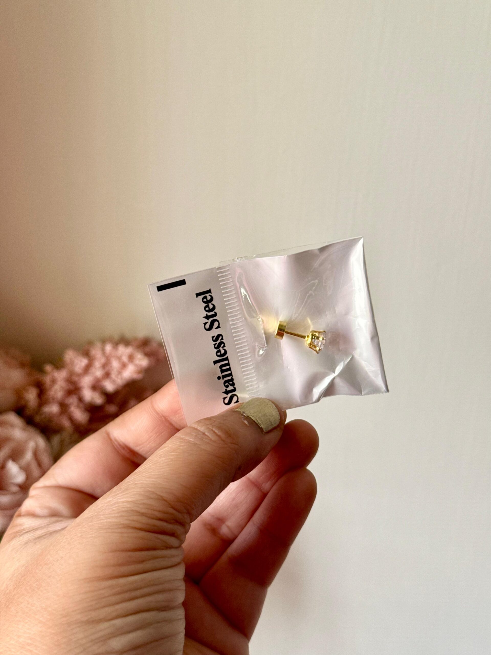 Studs for men( 1pc ) Stainless Steel - Image 4