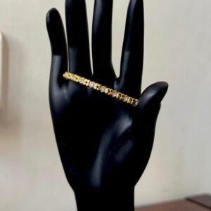 Sparky sling 18k gold plated on Stainless Steel anti tarnish bracelet