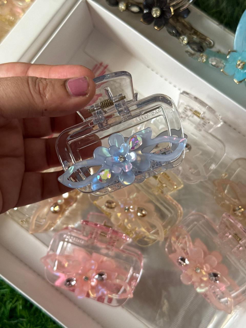 Premium Korean XL Stone claw clips (single piece) - Image 3