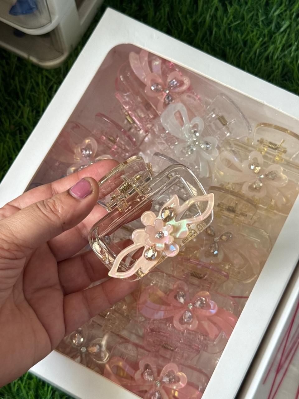 Premium Korean XL Stone claw clips (single piece) - Image 2