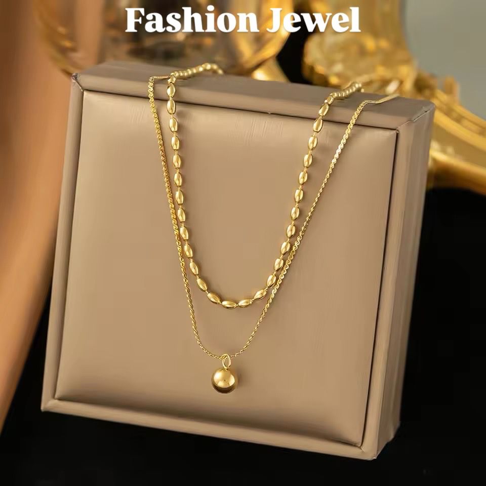 Fashion mini BALL pendant necklace for kids/ adults - Image 3