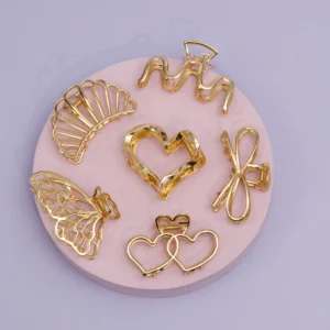 Metal hair claws (1 piece)