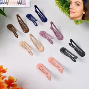 High shiny Tik Tok hair set clips (Total 12 clips in each card)