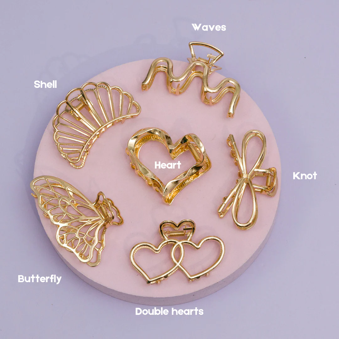 Metal hair claws (1 piece) - Image 4