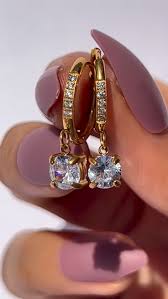 Best seller AD Hoops Antitarnish 18k Gold plated on stainless steel Hoops earrings - Image 3