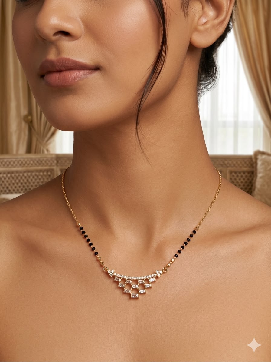 Mangalsutra Design 3 -Stainless Steel Anti Tarnish necklace