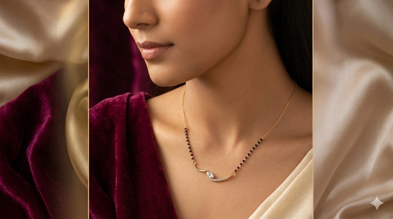 Mangalsutra Design 5 -Stainless Steel Anti Tarnish necklace