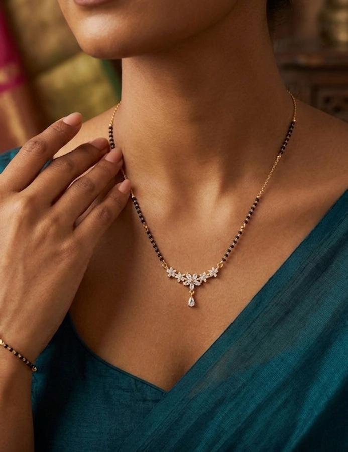 Mangalsutra Design 6 -Stainless Steel Anti Tarnish necklace
