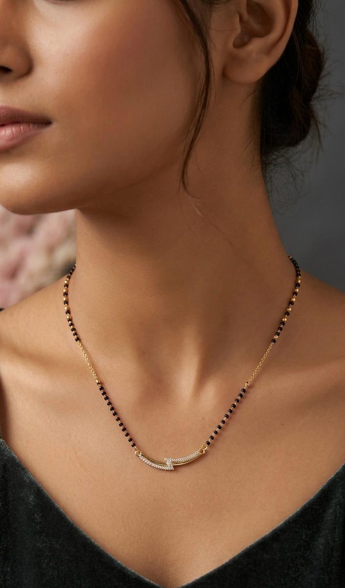 Mangalsutra Design 7 -Stainless Steel Anti Tarnish necklace