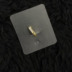 Nose cuff Model 2 Antitarnish 18k Gold plated on stainless steel (1 pcs )