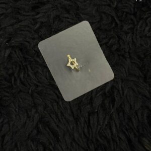 Nose cuff Model 5 Antitarnish 18k Gold plated on stainless steel (1 pcs )