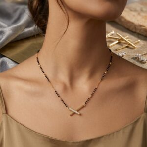Mangalsutra Design 1 -Stainless Steel Anti Tarnish necklace