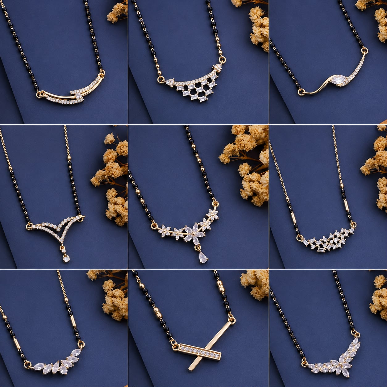 Mangalsutra Design 7 -Stainless Steel Anti Tarnish necklace - Image 2