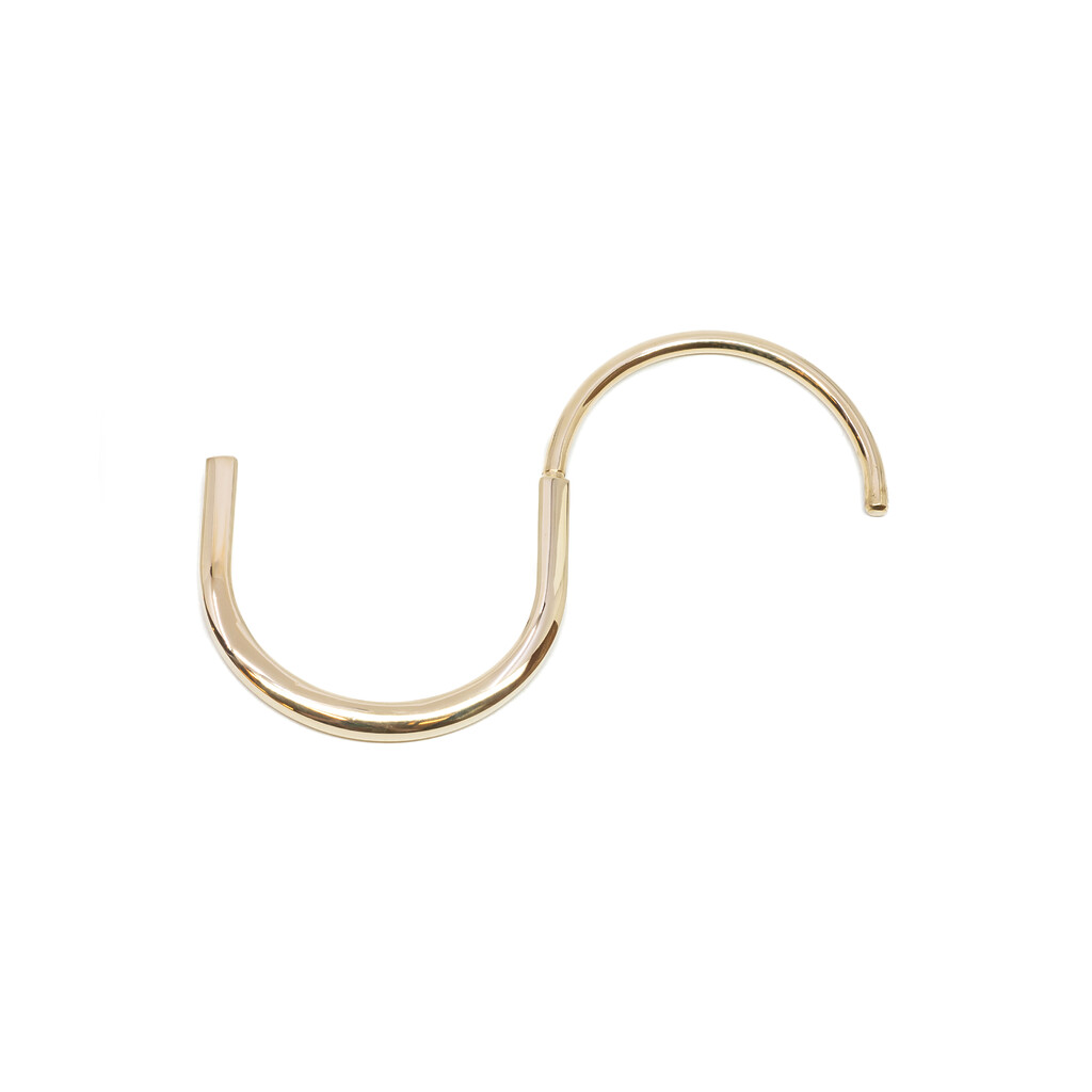 US padlock model 18k gold plated on Stainless Steel anti tarnish bracelet - Image 2